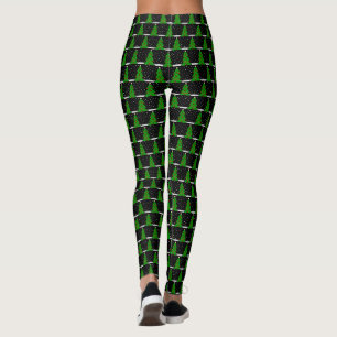 Christmas Tree (Black) Leggings