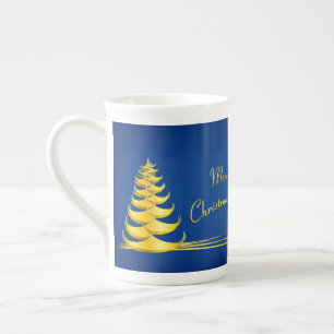 Christmas Tree Bone China Mug