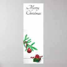 Christmas tree branch