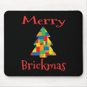 Christmas Tree Brick Master Builder Brick Set Bloc Mouse Mat