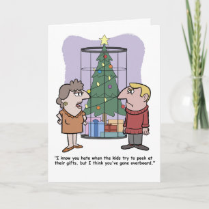 Christmas Tree Cage Card