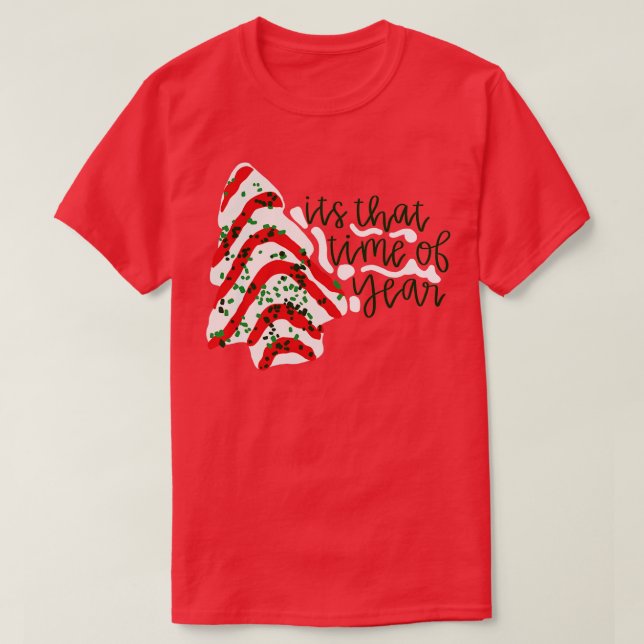 Christmas Tree Cake  T-Shirt (Design Front)