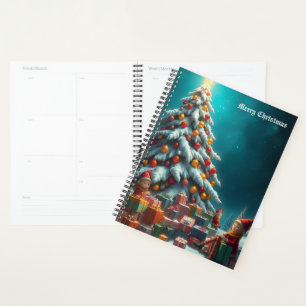 Christmas Tree Calendar Planner
