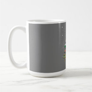 Christmas Tree Camper Vehicles Camping RVing Trail Coffee Mug