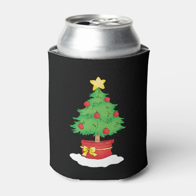 Christmas Tree Can Cooler (Can Front)