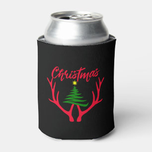 Christmas tree can cooler
