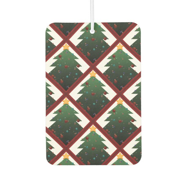 Christmas Tree Car Air Freshener (Front)