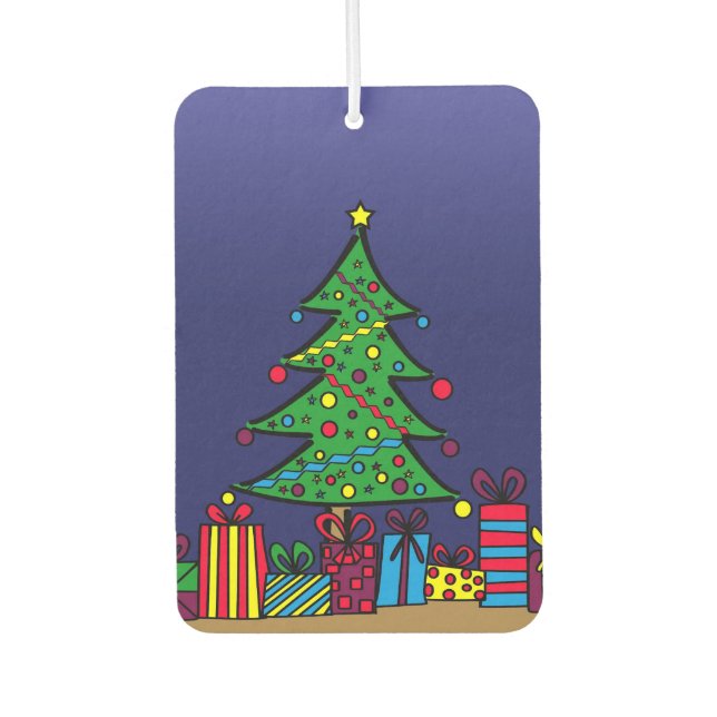 Christmas tree car air freshener (Front)