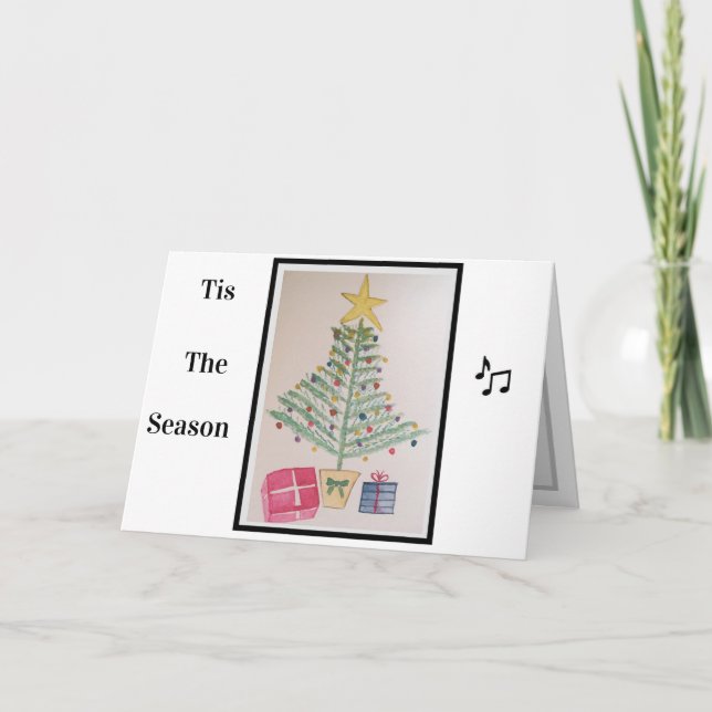 Christmas Tree Card (Front)