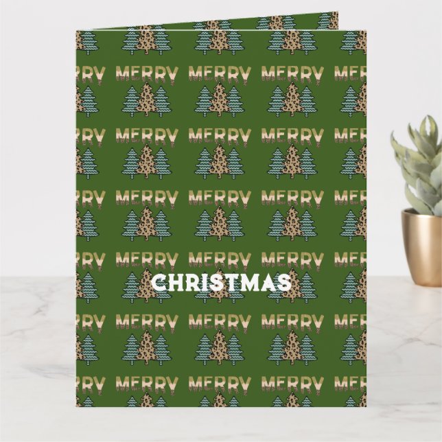 Christmas Tree  Card (Small Plant)