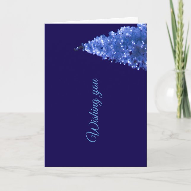 Christmas tree card (Front)