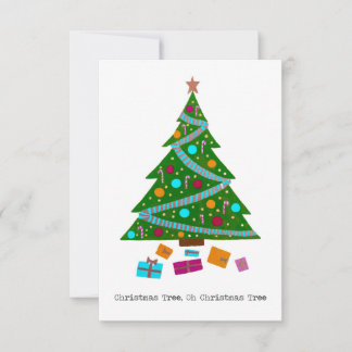 Christmas Tree Card