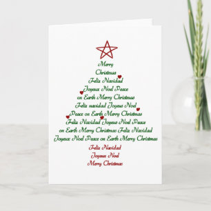 Christmas Tree card