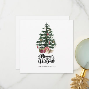 Christmas Tree Card Merry Christmas Holidays