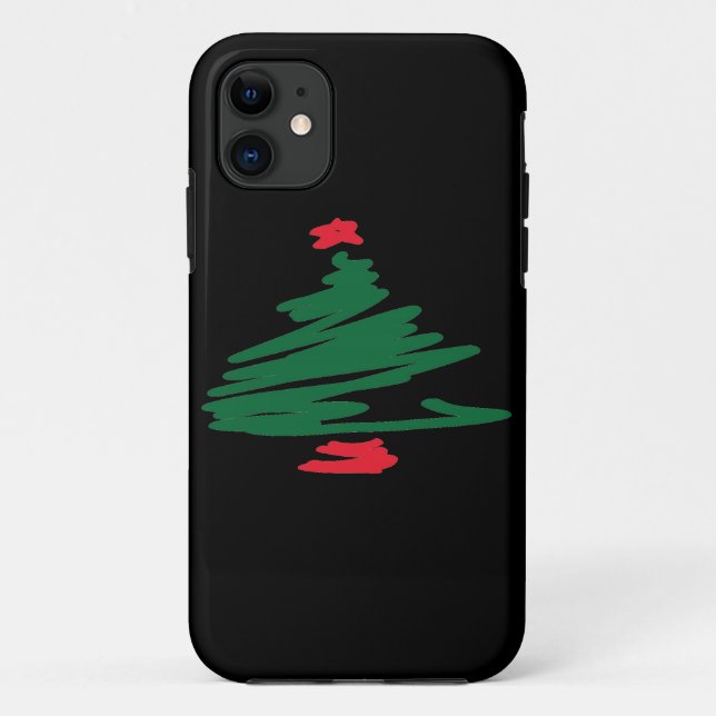 Christmas Tree Case-Mate iPhone Case (Back)