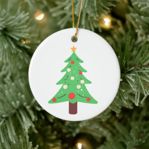 Christmas Tree Ceramic Tree Decoration