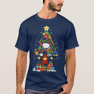 Christmas Tree Chef Cooking Novelty Funny Cook For T-Shirt