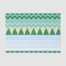 Christmas Tree Chevron Scene