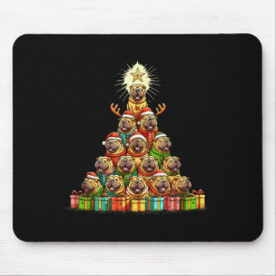 Christmas Tree Chinese Shar-pei Shar Pei  Mouse Mat