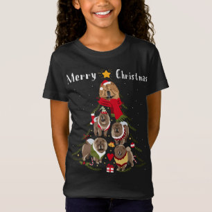 Christmas Tree Chow Chow Chowdren Lover Xmas Dog O T-Shirt