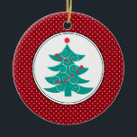 Christmas Tree Christmas Ornaments<br><div class="desc">This elegant ornament can be totally personalised by you to make a wonderful holiday gift for anyone on your shopping list!
Artwork by Sarah Paris</div>