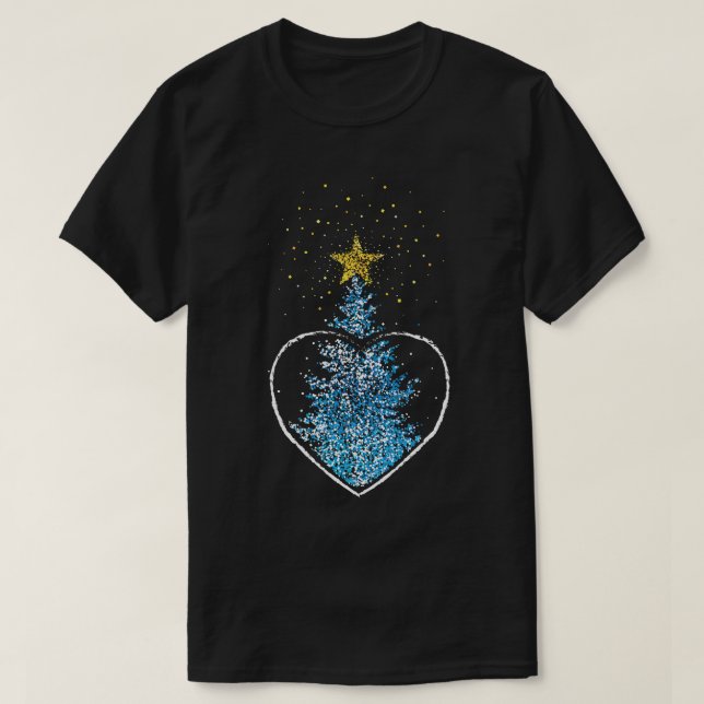 Christmas Tree Christmas Tree Christmas Tree Decor T-Shirt (Design Front)
