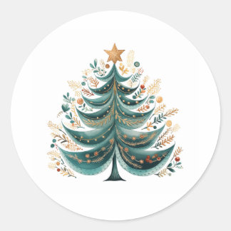 Christmas Tree Classic Sticker