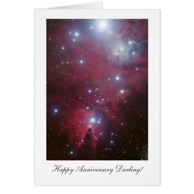 Christmas Tree Cluster - Happy Anniversay Darling (Front)