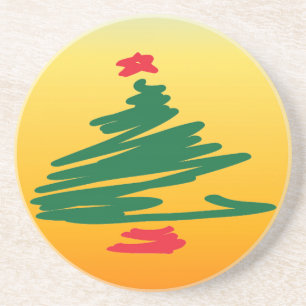 Christmas Tree Coaster