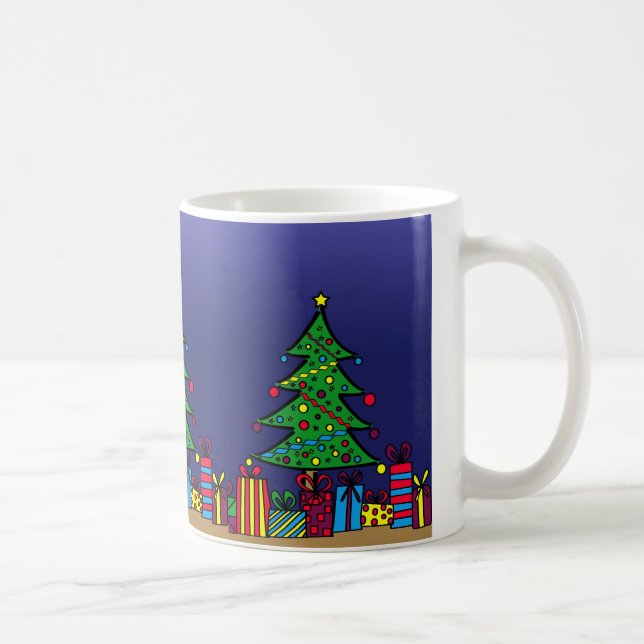 Christmas tree coffee mug (Right)