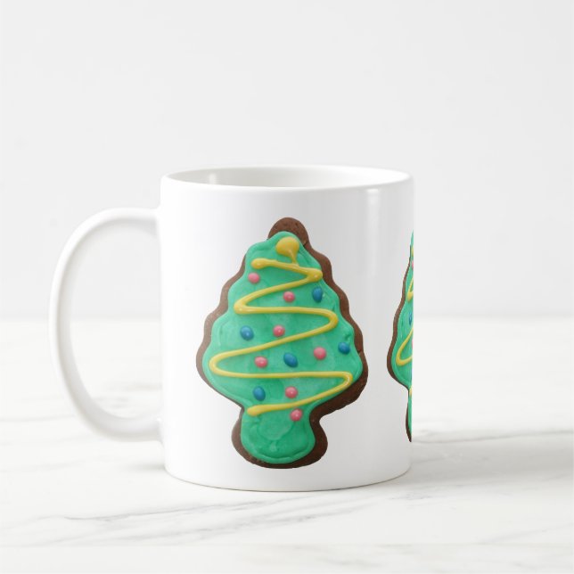 Christmas Tree Cookie Mug (Left)
