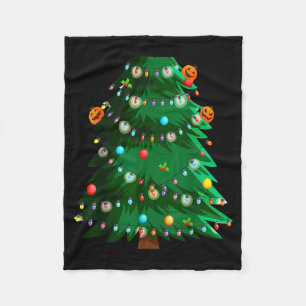 Christmas Tree Costume Idea For Adults & Chris Fleece Blanket