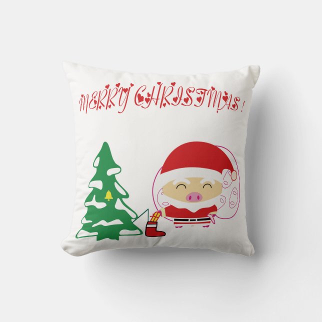 Christmas tree cushion (Front)
