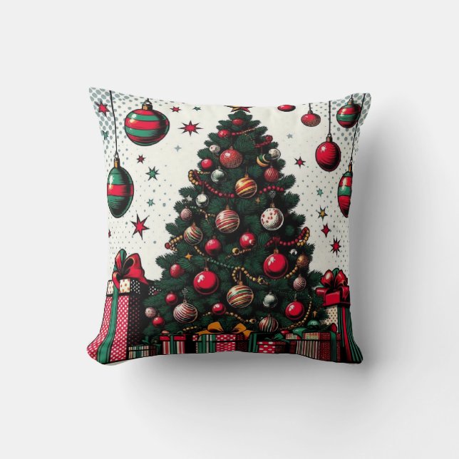 Christmas tree cushion (Front)