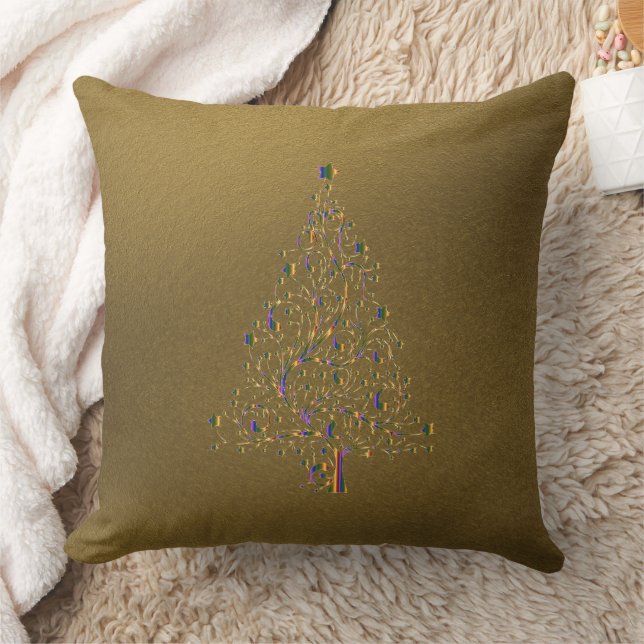 Christmas Tree Cushion (Blanket)