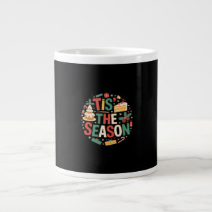 Christmas Tree Cute - Tis The Season Large Coffee Mug