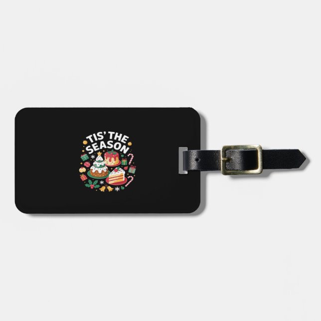 Christmas Tree Cute - Tis The Season Luggage Tag (Front Horizontal)