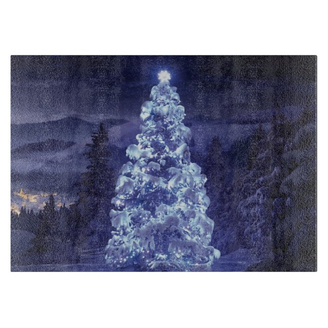 Christmas Tree  Cutting Board (Front)