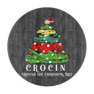 Christmas tree cutting board