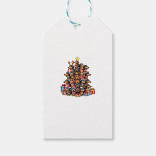 Christmas Tree Dachshund Sausage Dog Dachshunds  Gift Tags