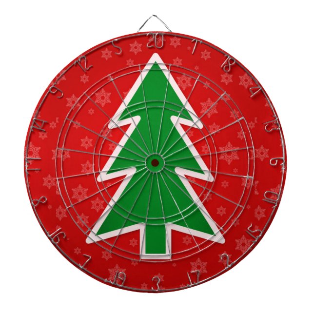 Christmas Tree Dartboard (Front)