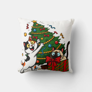Christmas Tree Decorating Cushion