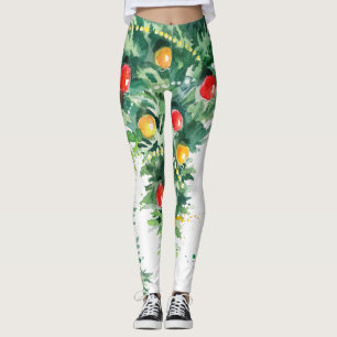 Christmas Tree Decoration Leggings