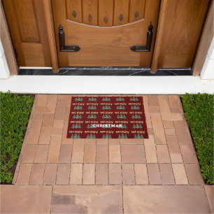 Christmas Tree Doormat