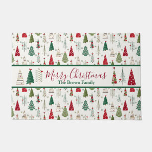 Christmas Tree Doormat