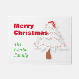 Christmas Tree Doormat