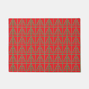 Christmas tree doormat