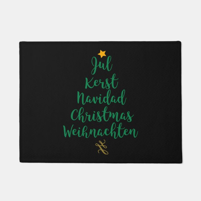 christmas tree                    doormat (Front)