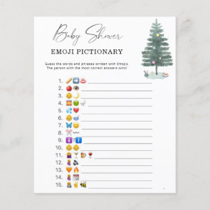 Christmas tree emoji game