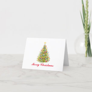 Christmas Tree Enclosure Card and Envelope